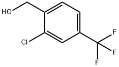 2-CHLOR-4-TRIFLUOROMETHYL-BENZYLALCOHOL Struktur