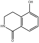 5-HYDROXY-3,4-DIHYDRO-2H-ISOQUINOLIN-1-ONE Struktur