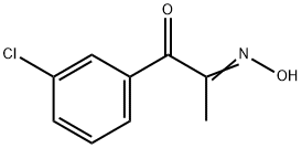1-(3-Chlorophenyl)-1,2-propanedione 2-OxiMe,56472-71-0,结构式