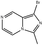 1-溴-3-甲基-咪唑并[1,5-A]吡嗪, 56481-29-9, 结构式