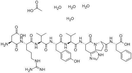 (VAL5)-ANGIOTENSIN II,5649-07-0,结构式