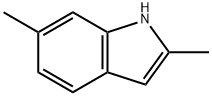 1H-Indole, 2,6-dimethyl- Struktur