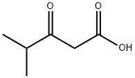 4-Methyl-3-oxopentanoic acid,5650-76-0,结构式