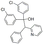 1,1-Di(3-chlorophenyl)-2-phenyl-2-(2-pyridyl)ethanol Structure