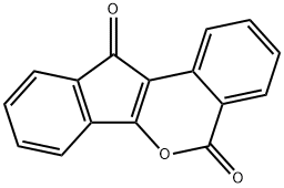 Benzdindeno1,2-bpyran-5,11-dione Struktur