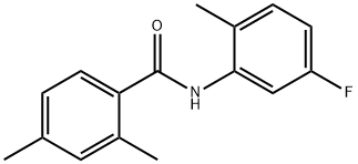 Benzamide, N-(5-fluoro-2-methylphenyl)-2,4-dimethyl- (9CI) Structure
