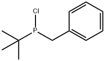 t-Butyl-benzyl-phosphinyl chloride Struktur
