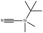 叔丁基氰基二甲基硅烷, 56522-24-8, 结构式