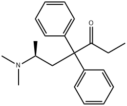 S(+)-METHADONE HYDROCHLORIDE INACTIVE EN ANTIOMER O Struktur