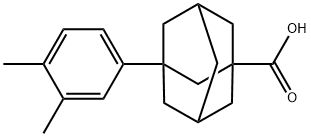 1-(3,4-xylyl)-3-adamantanecarboxylicaci Structure