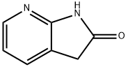 1,3-ジヒドロ-2H-ピロロ[2,3-b]ピリジン-2-オン 化学構造式