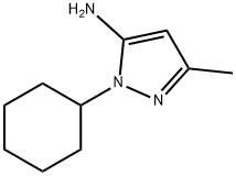 2-CYCLOHEXYL-5-METHYL-2H-PYRAZOL-3-YLAMINE Struktur