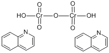 重铬酸喹啉, 56549-24-7, 结构式