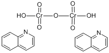 QUINOLINIUM DICHROMATE Struktur