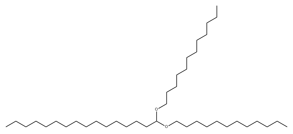 1,1-didodecoxyhexadecane 结构式