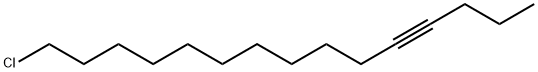 15-クロロ-4-ペンタデシン 化学構造式