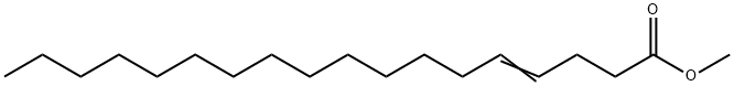 4-Octadecenoic acid methyl ester Struktur
