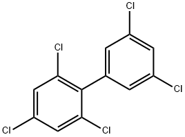 2,3',4,5',6-ペンタクロロビフェニル 化学構造式