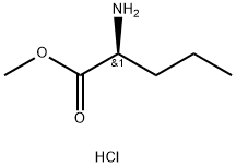ノルバリン酸メチル塩酸塩 化学構造式