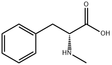 N-甲基-D-苯丙氨酸 结构式