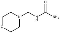 モルホリノメチル尿素 化学構造式