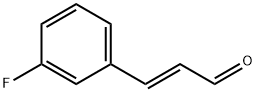 3-氟肉桂醛 结构式