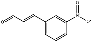 2-PROPENAL, 3-(3-NITROPHENYL)-,(2E) Struktur