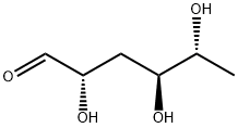 3,6-ジデオキシ-D-arabino-ヘキソース 化学構造式