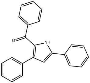 Methanone, (3,5-diphenyl-1H-pyrrol-2-yl)phenyl- Struktur