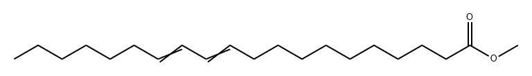 11,13-Icosadienoic acid methyl ester 结构式