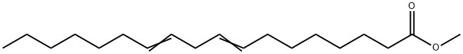 8,11-Octadecadienoic acid, methyl ester Struktur