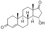 5α-Hydroxyandrostenedione 结构式