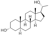 5-ALPHA-PREGNAN-3-ALPHA, 20-BETA-DIOL Struktur