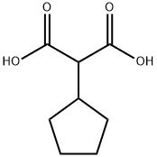 Cyclopentanemalonic acid Struktur