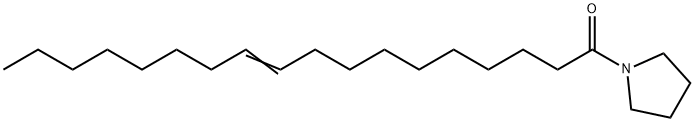 1-(10-Octadecenoyl)pyrrolidine Structure
