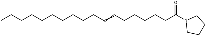 1-(7-Octadecenoyl)pyrrolidine Structure