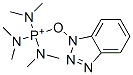 benzotriazol-1-yloxy-tris(dimethylamino)phosphonium Struktur