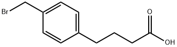 4-(broMoMethyl)benzenebutyric acid Structure