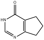 1,5,6,7-四氢环戊并[d]嘧啶-4-酮 结构式