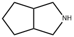 オクタヒドロシクロペンタ[c]ピロール 化学構造式