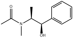 rac N-Acetyl Ephedrine Struktur
