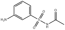 N-(3-aMinophenylsulfonyl)acetaMide 结构式