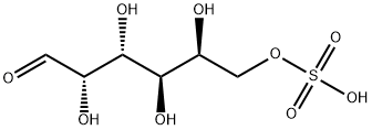 L-Galactose, 6-(hydrogen sulfate) Struktur