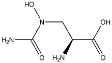 Alanine,  3-[(aminocarbonyl)hydroxyamino]- Struktur