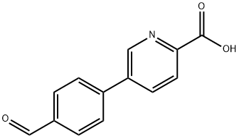 5-(2-Acetyl-phenyl)-picolinic acid Structure