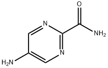 5-Amino-pyrimidine-2-carboxylicacidamide Structure