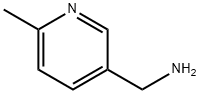 (6-メチル-3-ピリジル)メタンアミン 化学構造式