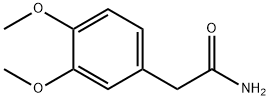 3,4-二甲氧基苯乙酰胺,5663-56-9,结构式