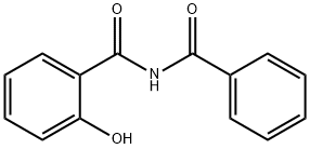 N-ベンゾイル-2-ヒドロキシベンズアミド 化学構造式