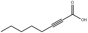 2-辛炔酸, 5663-96-7, 结构式